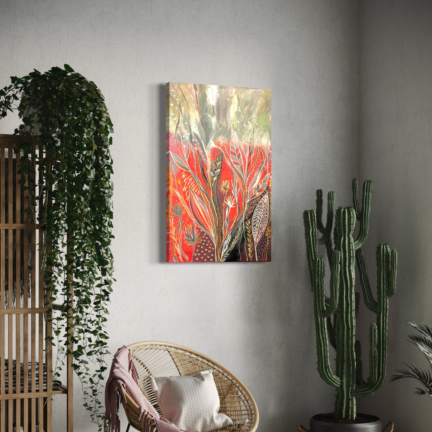 Sunset Underground Canvas Print